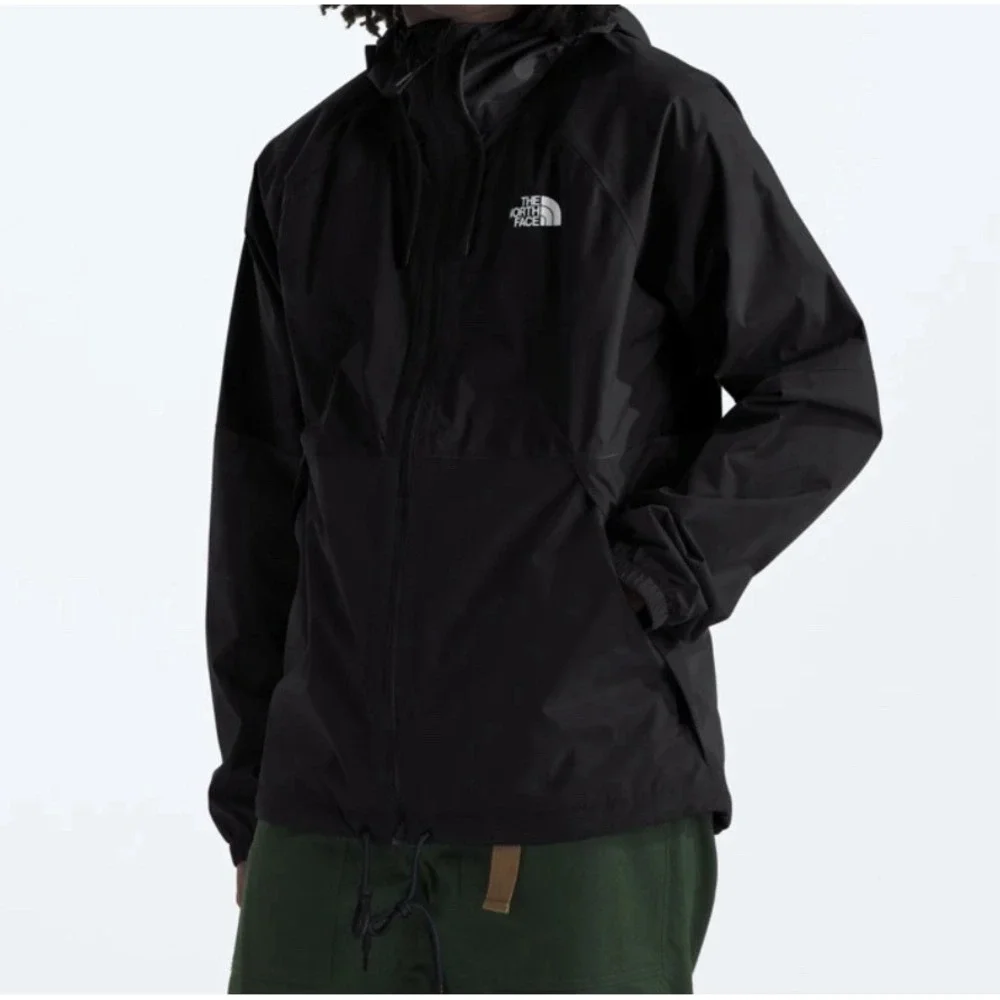 North Face Men's Antora Rain Hoodie - - Black - L - Waterproof